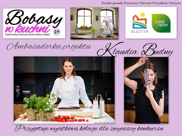Klaudia Budny Ambasadorką projektu Bobasy w Kuchni